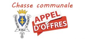 Chasse communale lot n°2 - Appel d'offres